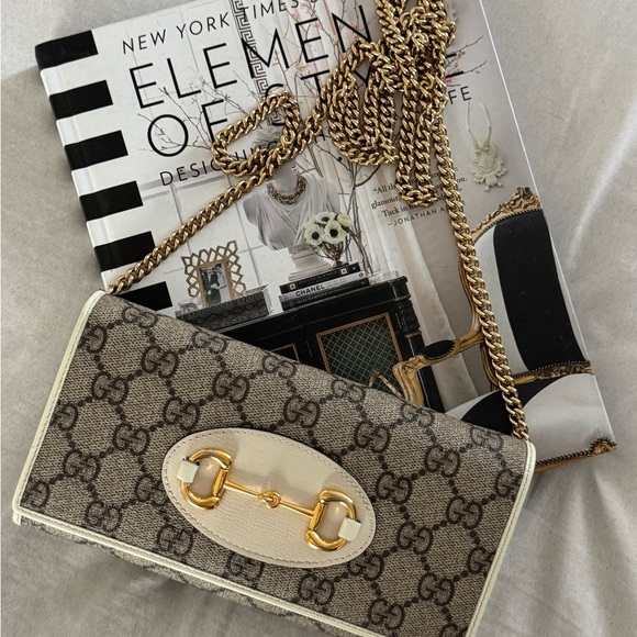 Gucci Brown and Gold Crossbody Bag - Picture 11 of 11